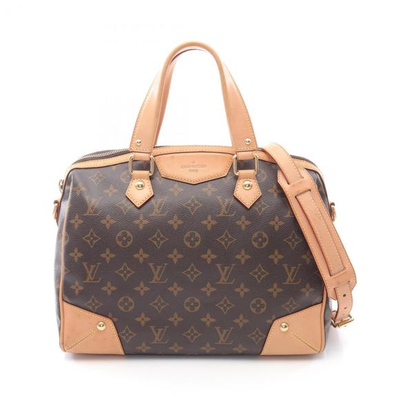 LOUIS VUITTON Brown Monogram Leather Bag - Picture 1 of 15